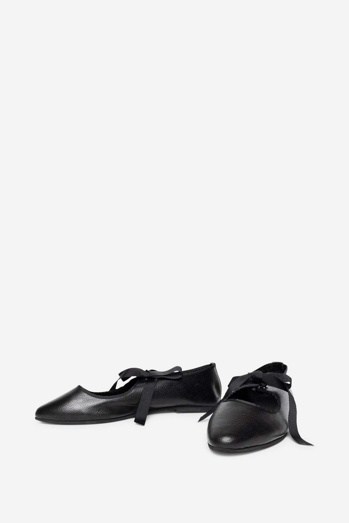 Intentionally Blank - Valley Black Sole Ballet Flat -