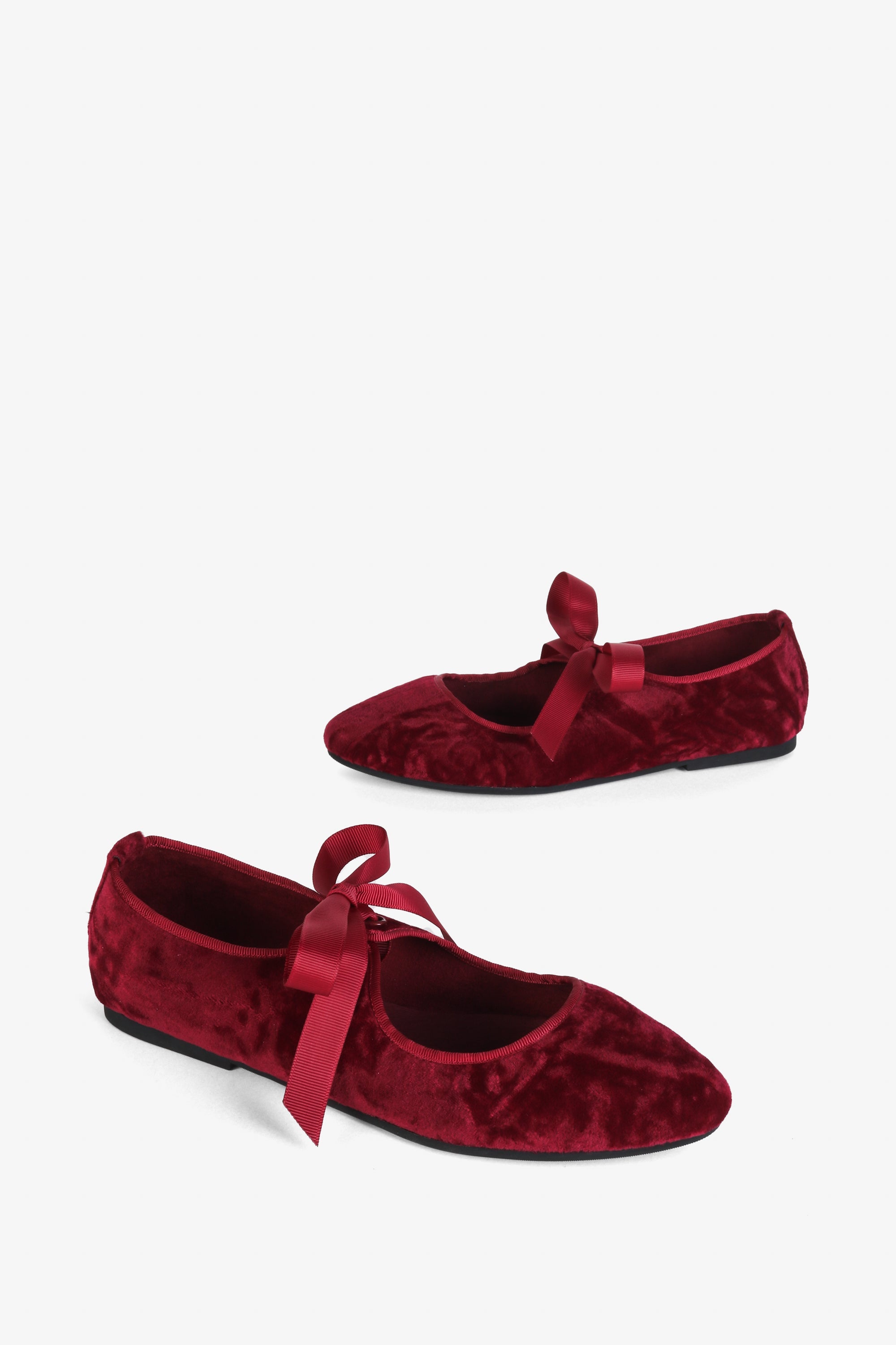 Intentionally Blank - Valley Velvet Ballet Flat -