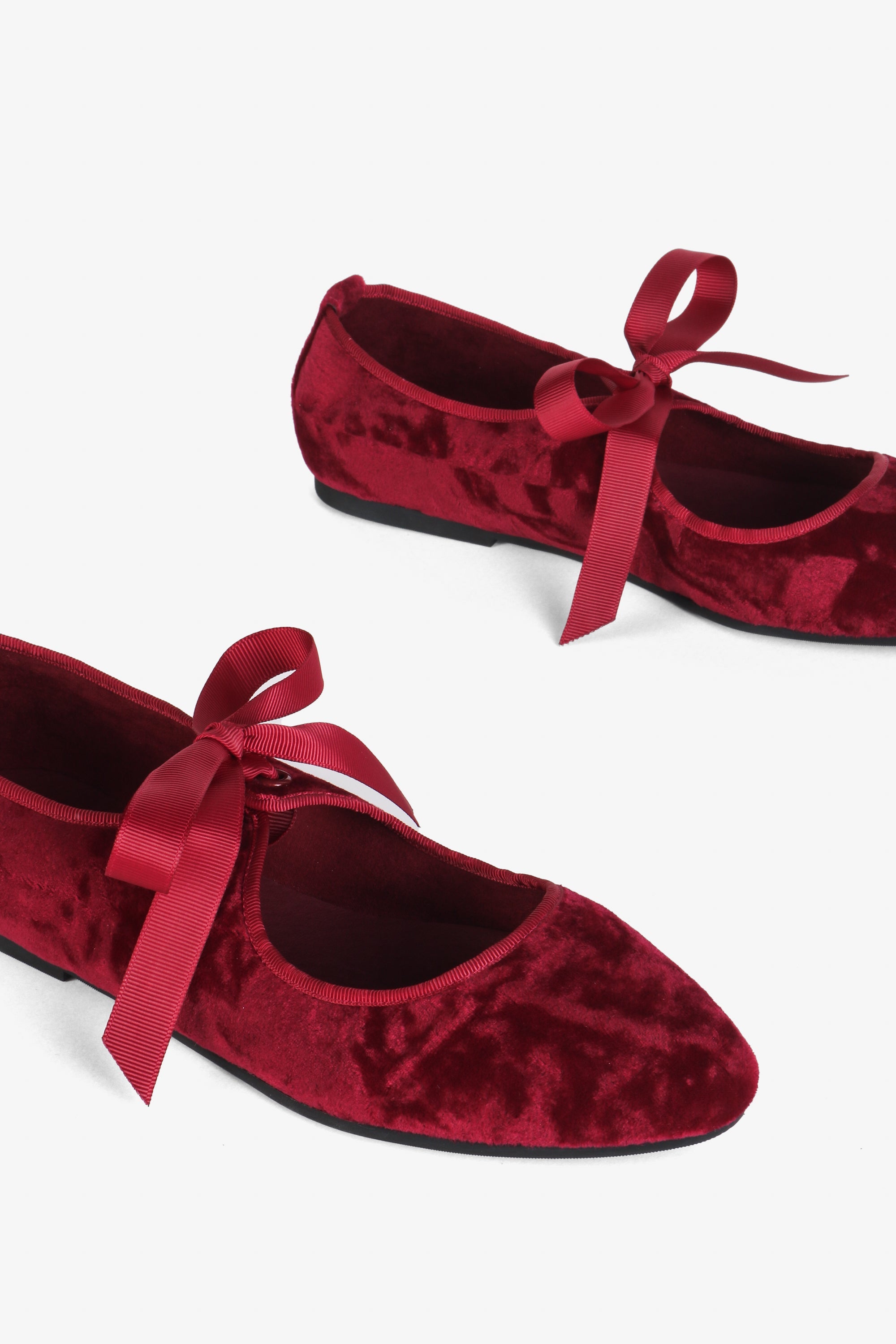 Intentionally Blank - Valley Velvet Ballet Flat -