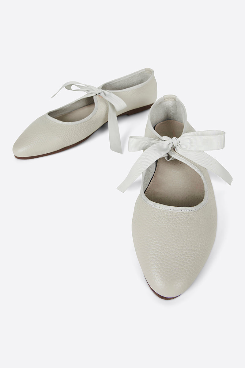 Intentionally Blank - Valley Ballet Flat - CHALK NATURAL SOLE