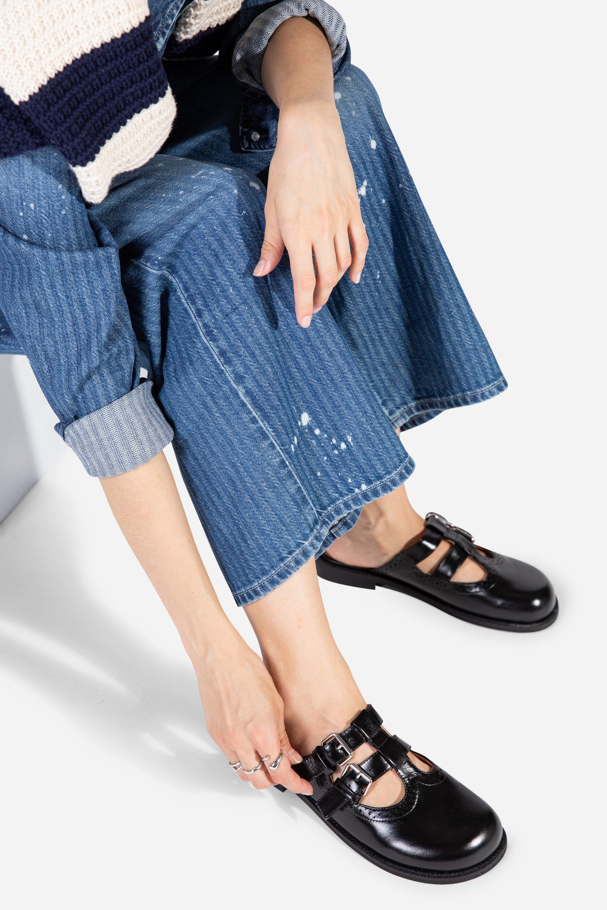 Intentionally Blank - Varsity Brogue Mule -