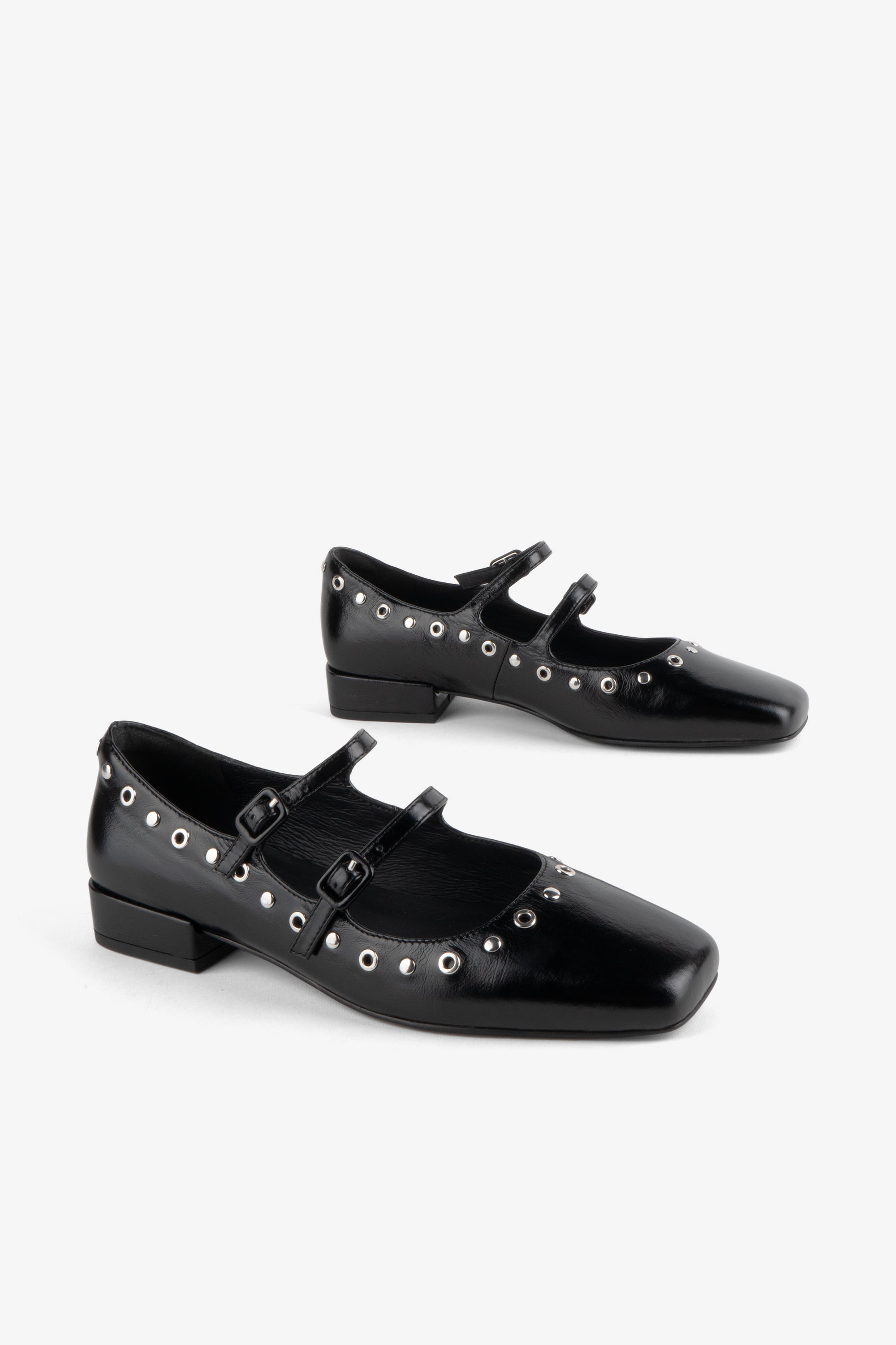 Venezuela Double Strap Mary Jane - Black – offe market