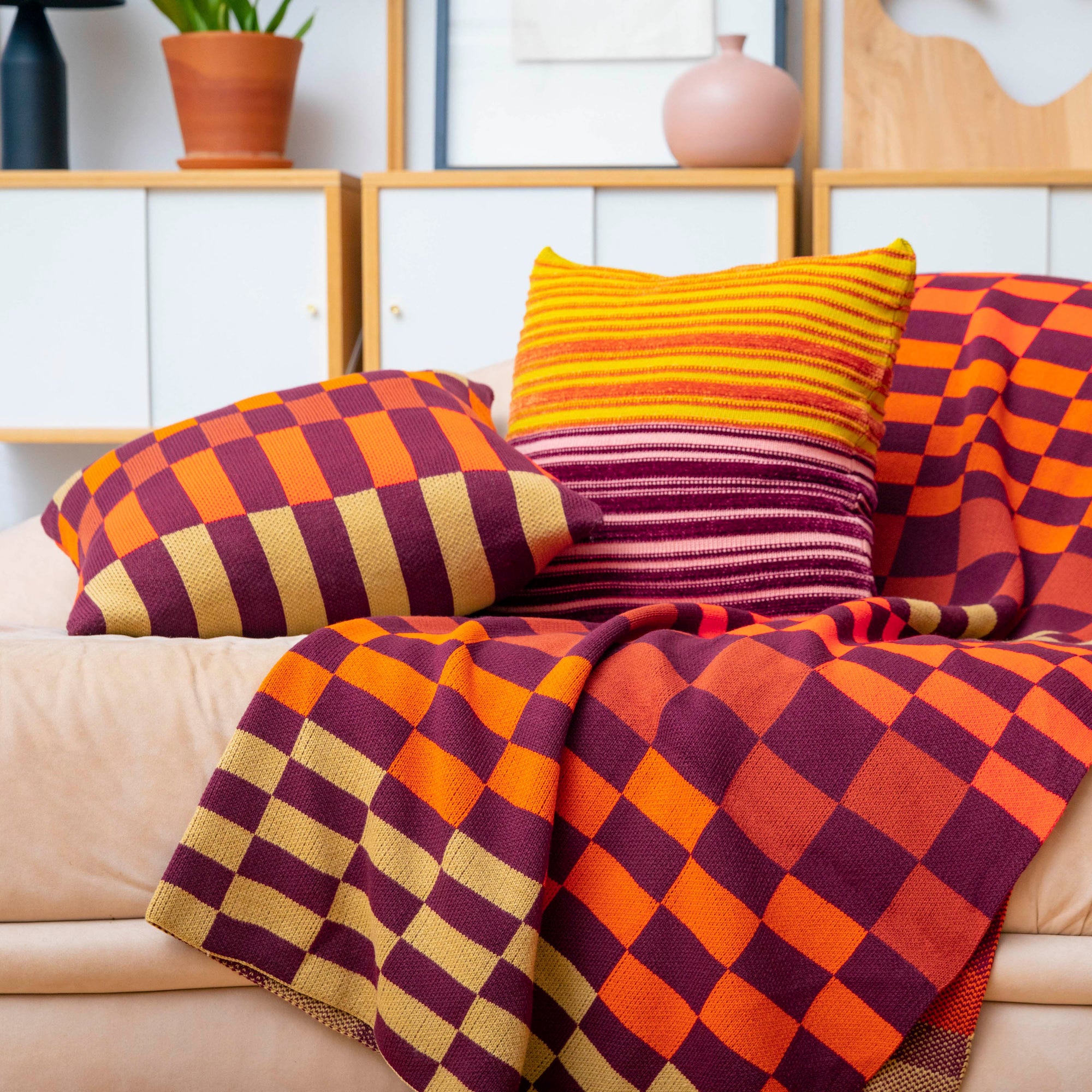 Verloop - Mosaic Checkerboard Throw -
