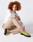 Intentionally Blank - Veronique Woven Mary Jane Flat -