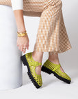 Intentionally Blank - Veronique Woven Mary Jane Flat -