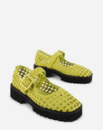 Intentionally Blank - Veronique Woven Mary Jane Flat -