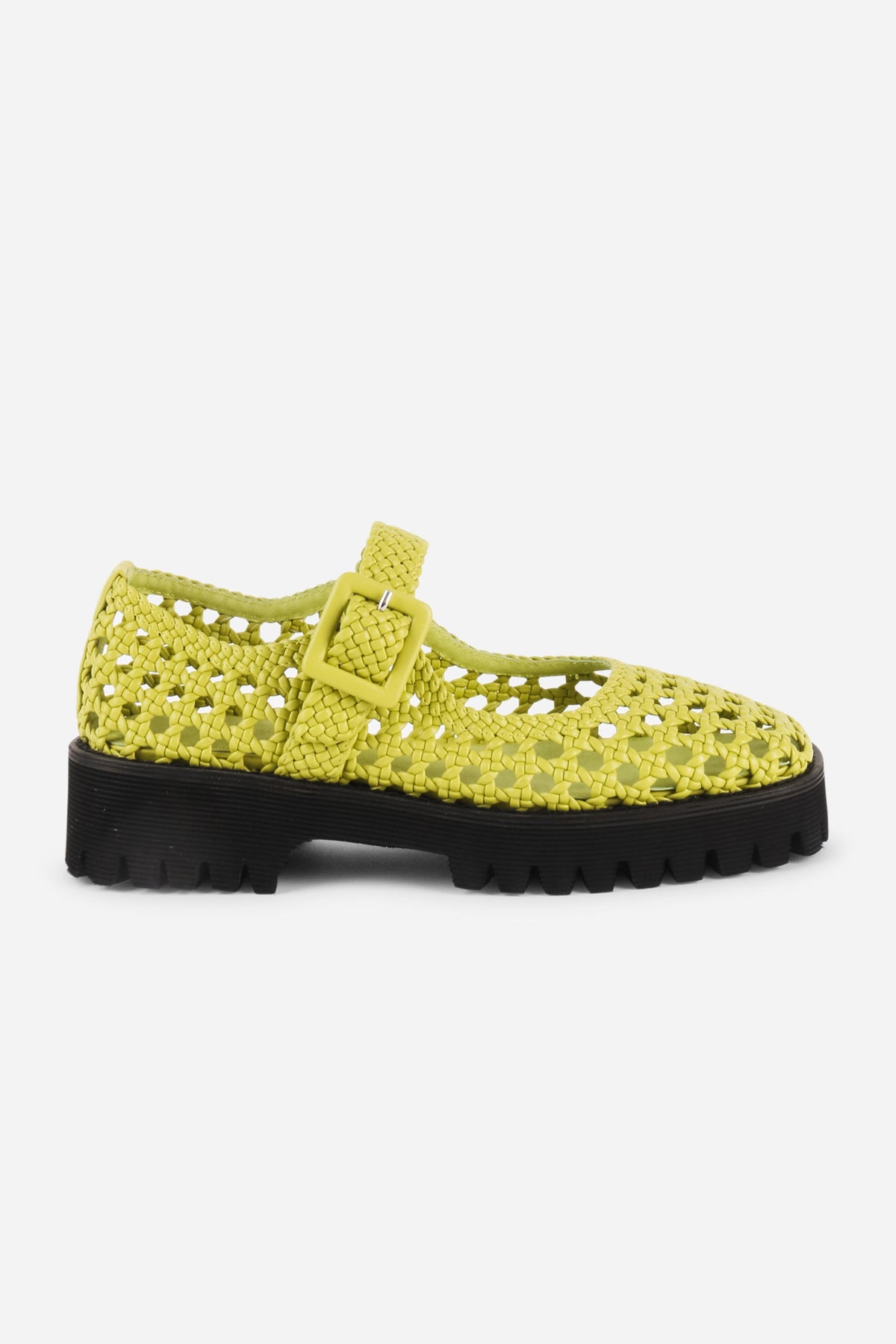 Intentionally Blank - Veronique Woven Mary Jane Flat -