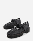 Intentionally Blank - Veronique Woven Mary Jane Flat -