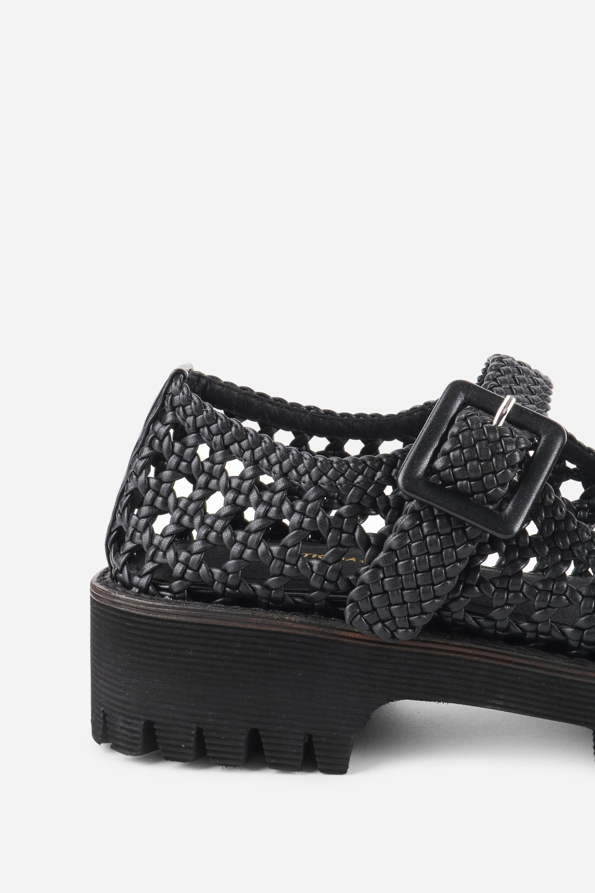 Intentionally Blank - Veronique Woven Mary Jane Flat -
