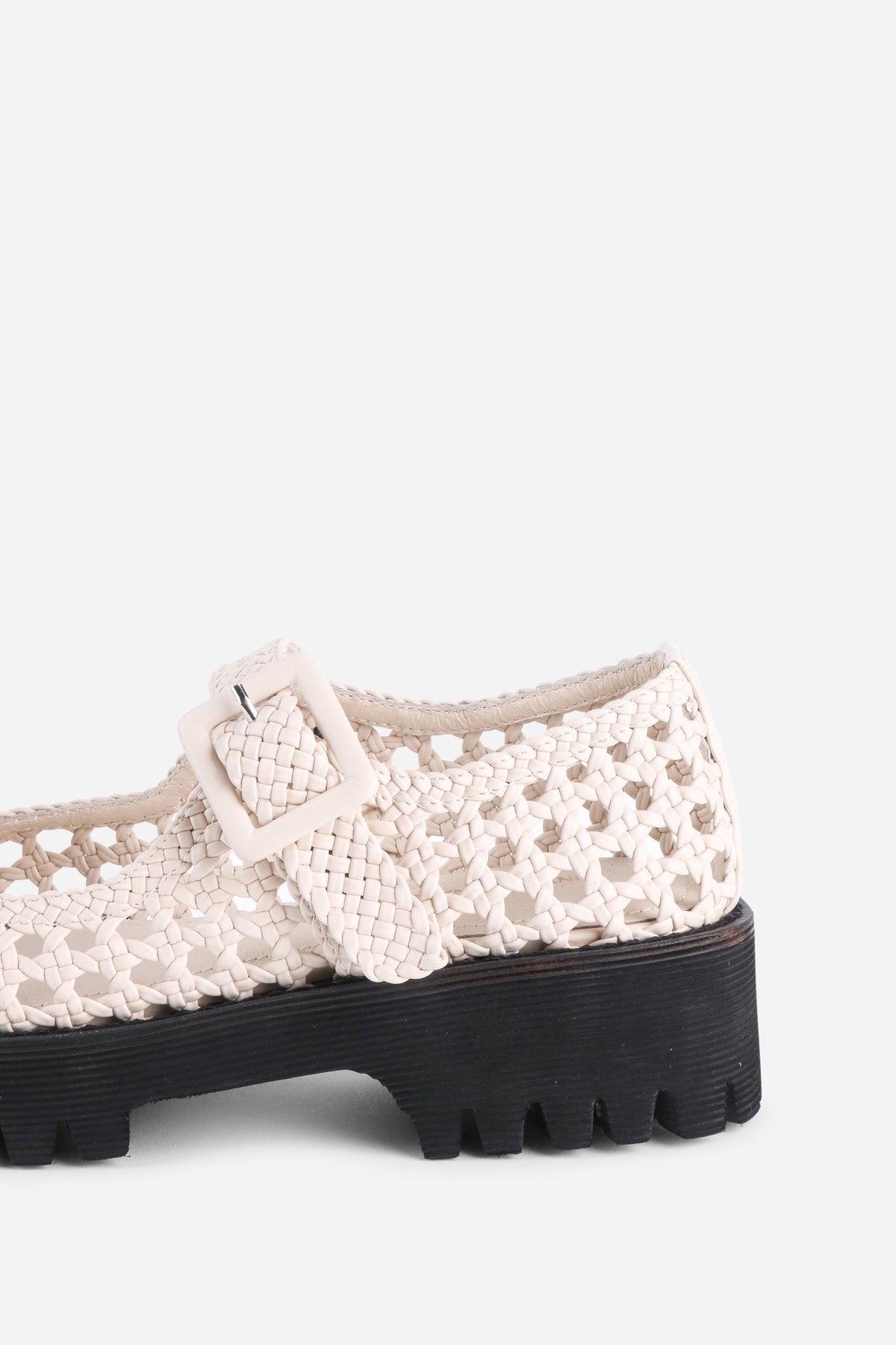 Intentionally Blank - Veronique Woven Mary Jane Flat -