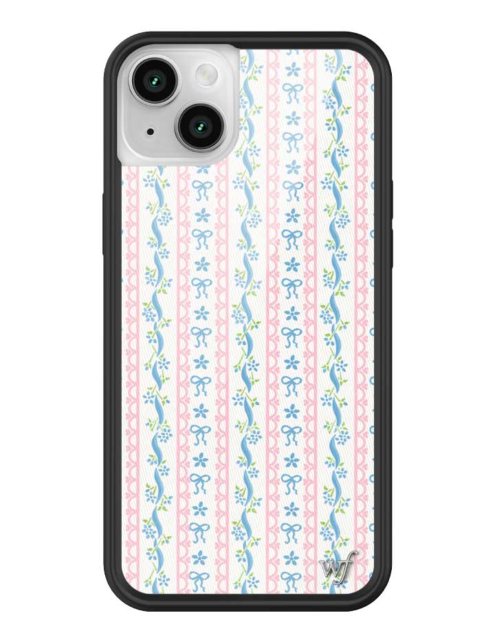 Wildflower iPhone case 14 Plus Dollhouse Pink Cute