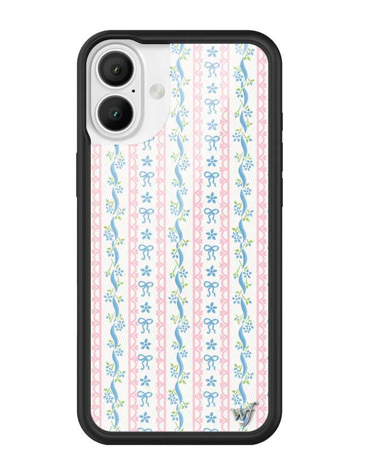 Wildflower iPhone case 16 Plus Dollhouse Pink Cute