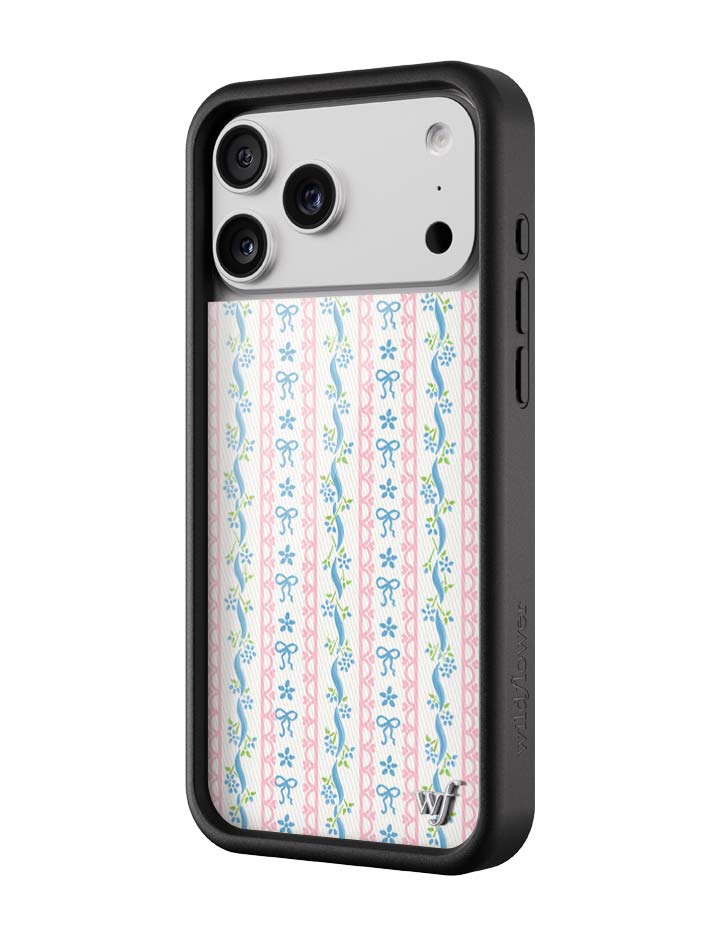 Wildflower iPhone case 17 Pro Max Dollhouse Pink Cute