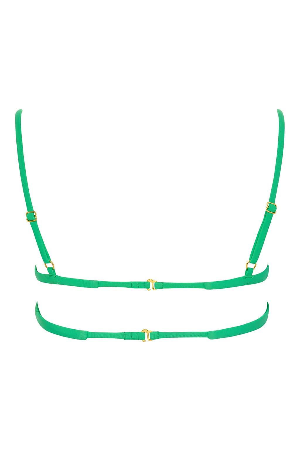 Montce - Verde Elany Bikini Top -