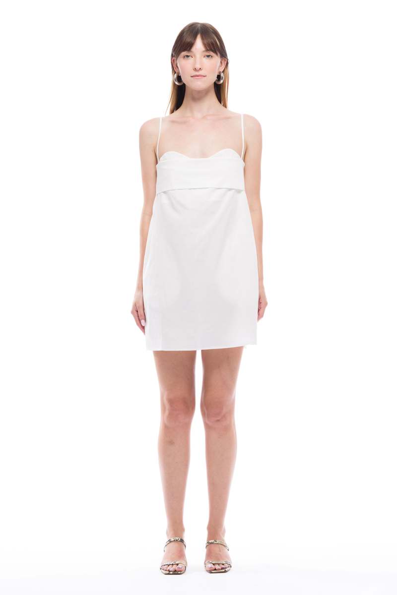 Toit Volant - Verona Dress Short - Ivory -