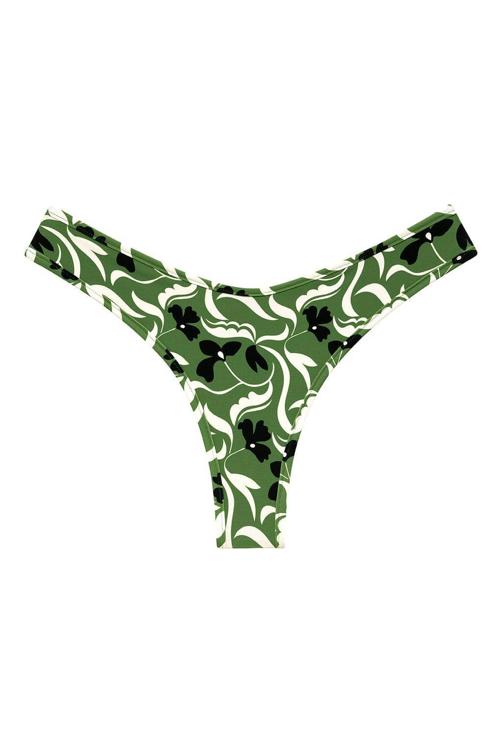 Montce - Veronica Floral Added Coverage Lulu Bikini Bottom -