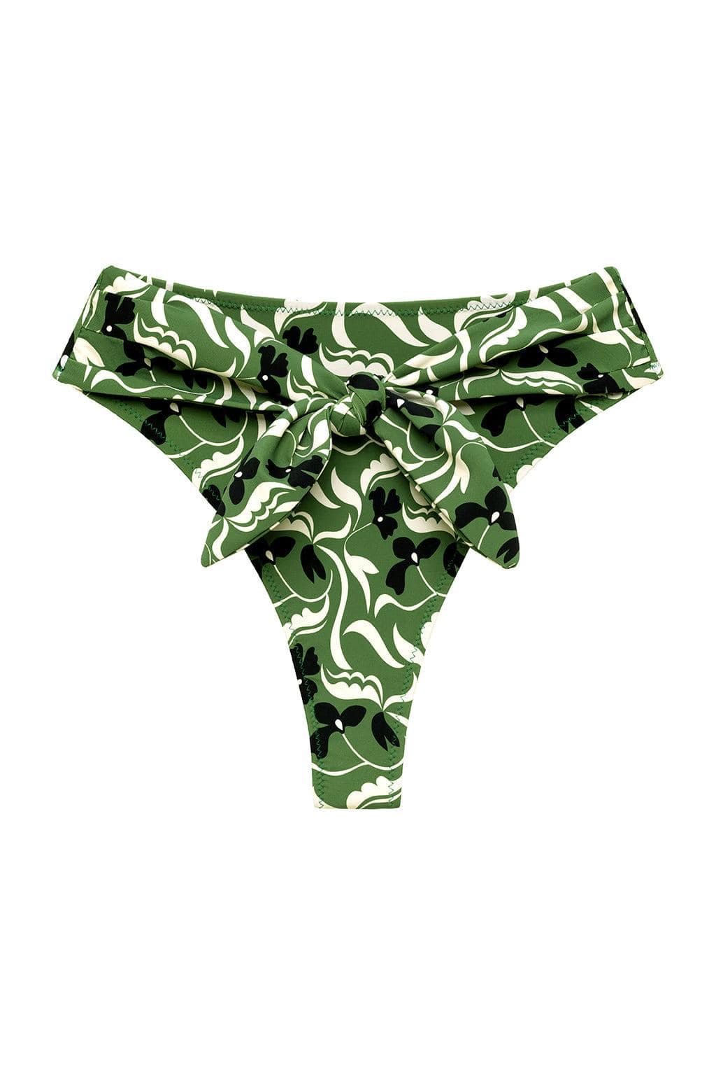 Montce - Veronica Floral Paula Tie-Up Bikini Bottom -