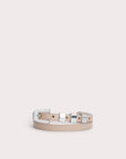 By Far - Vic Taupe Semi Patent Leather -