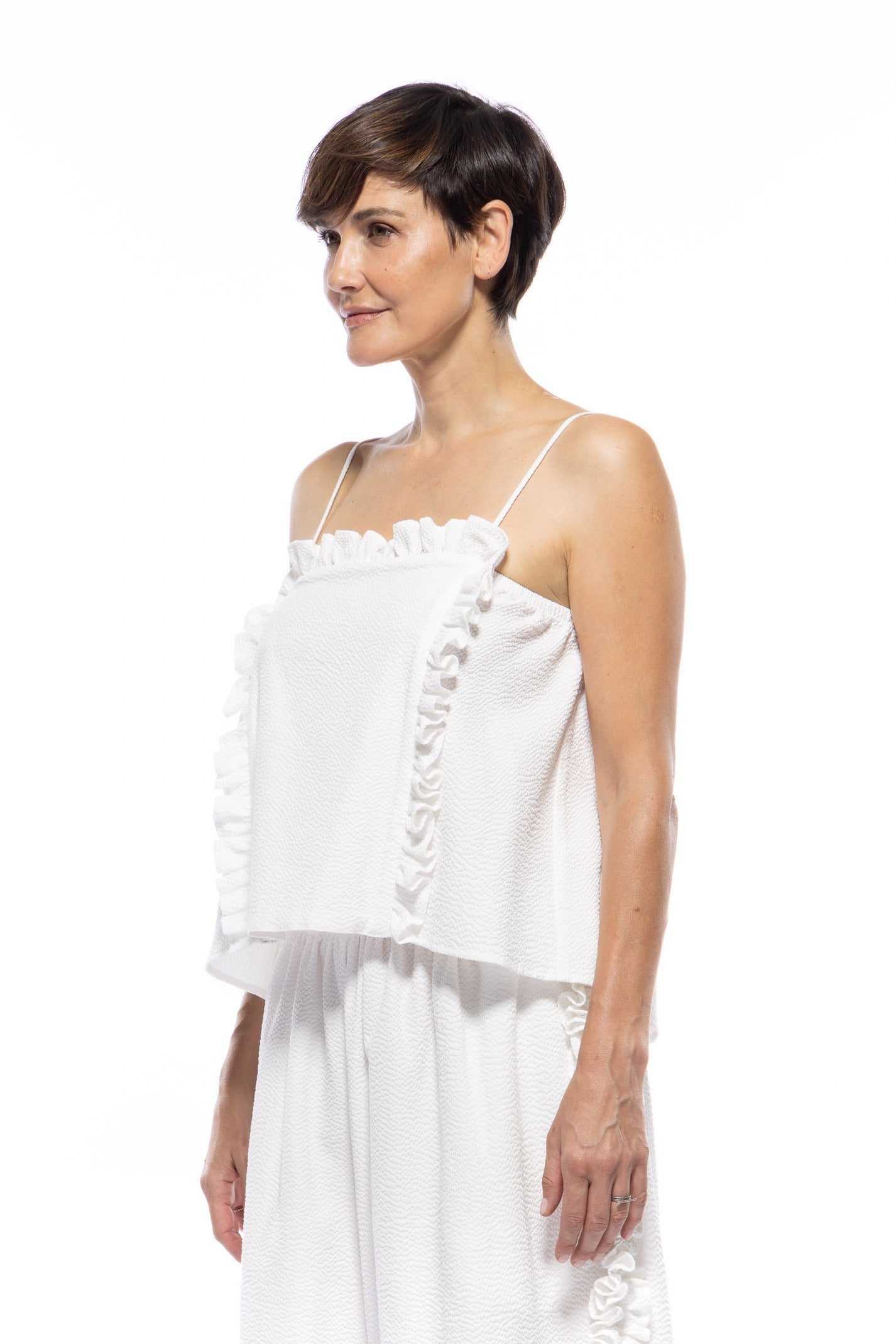 Victoria Top - White
