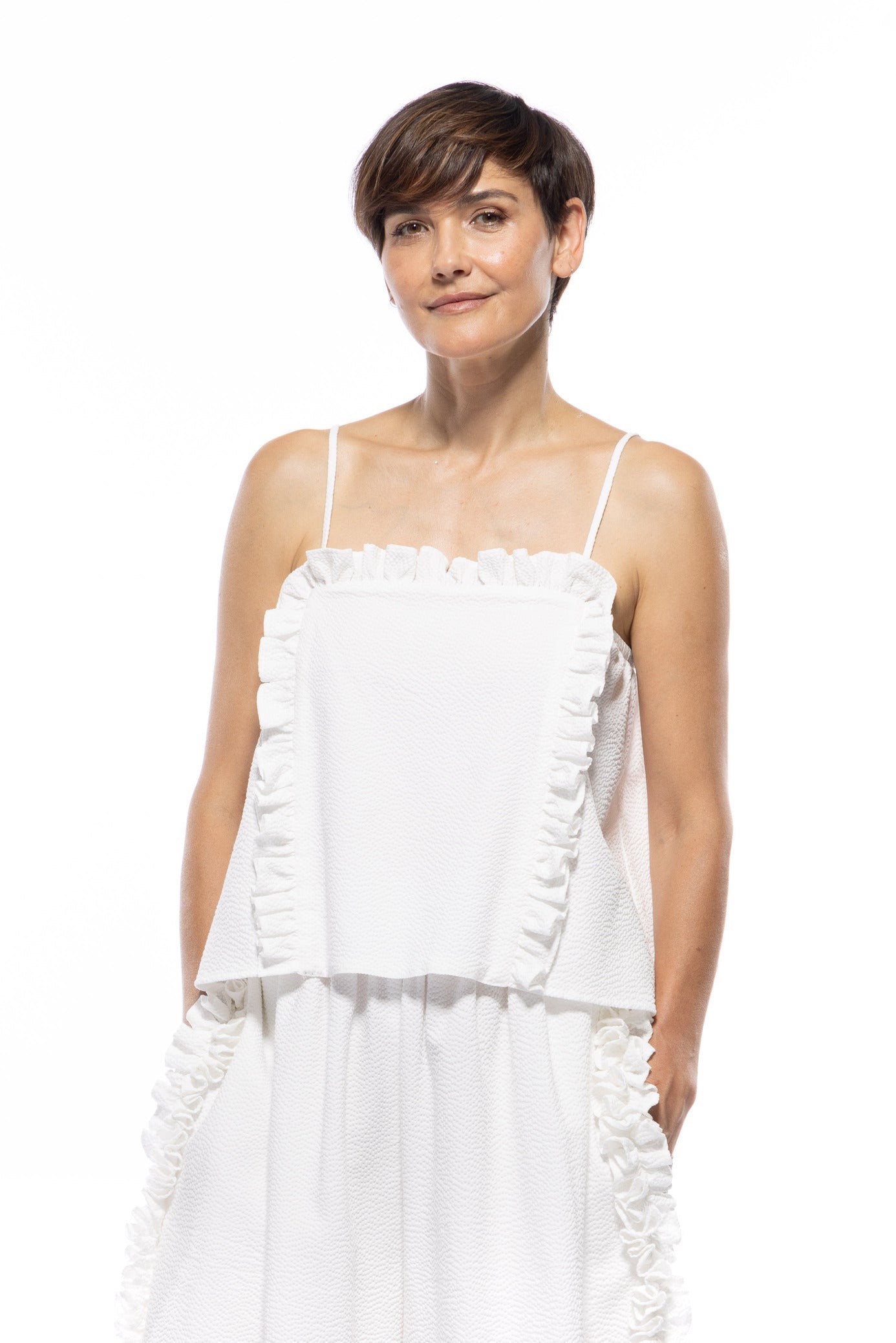 Victoria Top - White