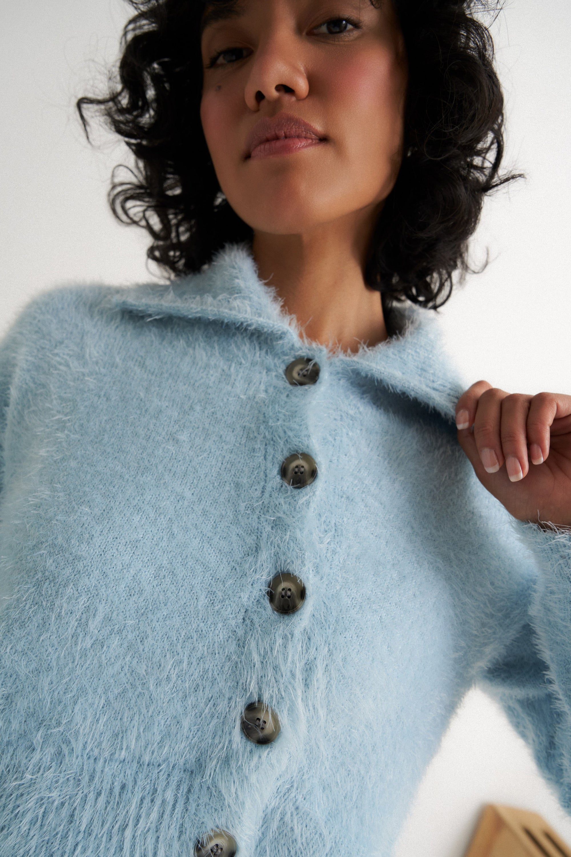 Callahan Knitwear - Walter Cardigan - Sky -