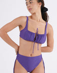 Galamaar - Ruched Bottom in Grappa -