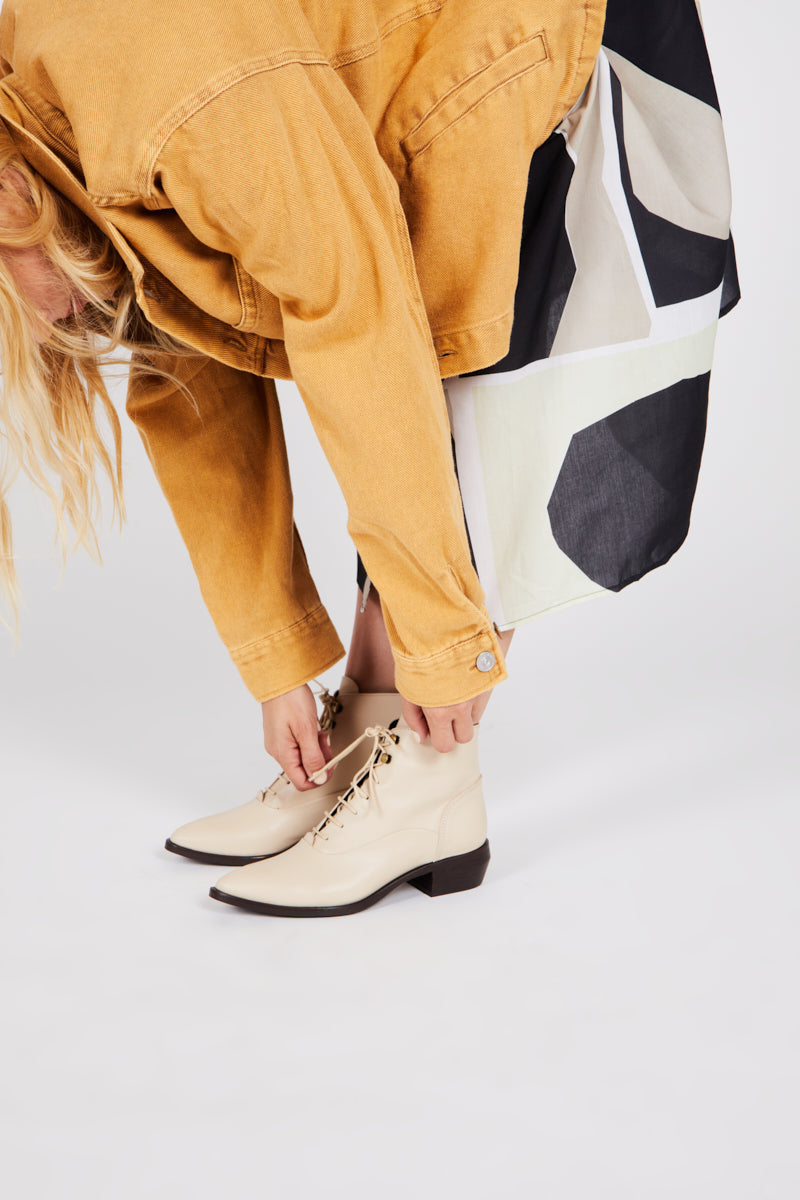 Intentionally Blank - West Lace Up Ankle Boot -