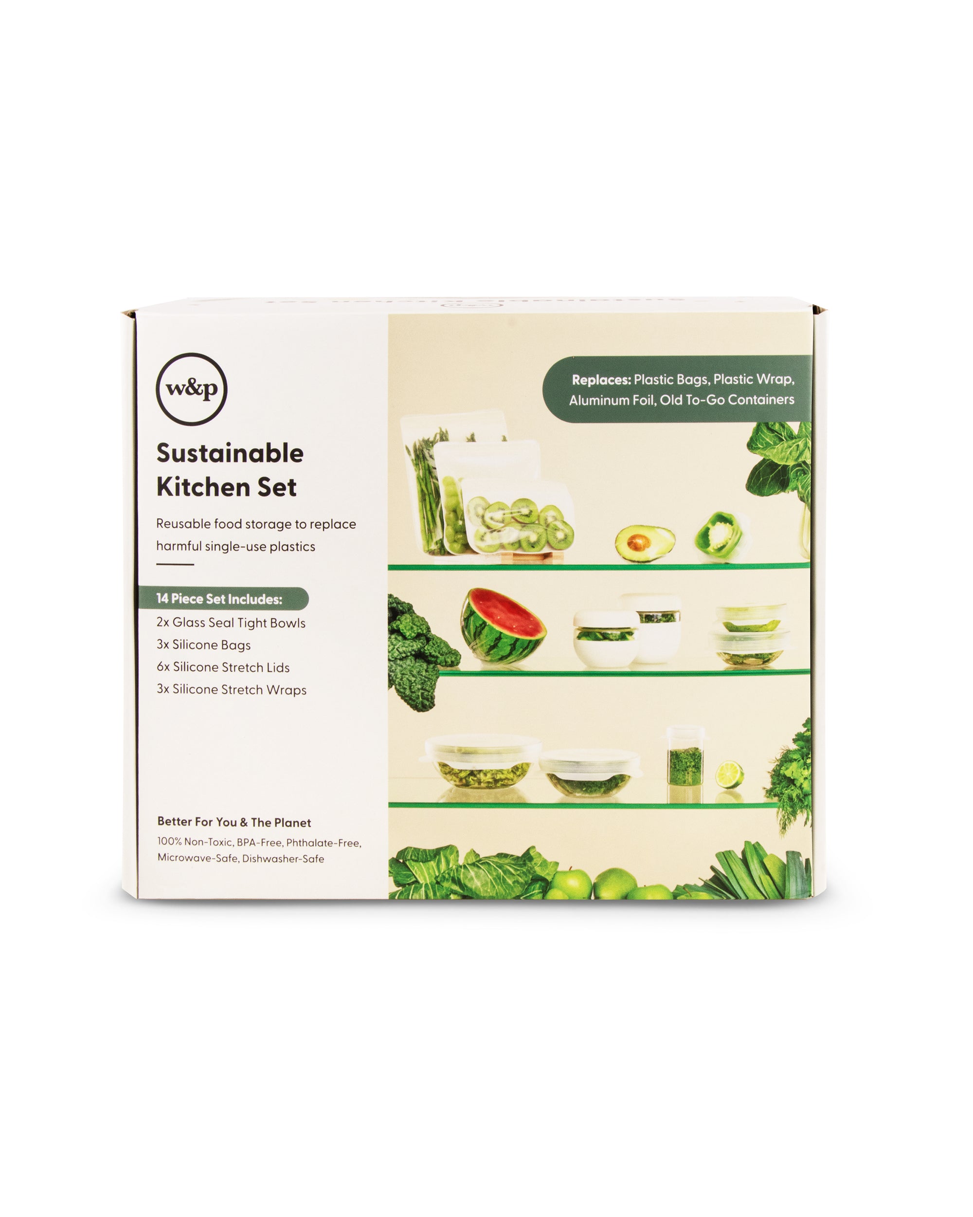 W&amp;P - 14-Piece Sustainable Kitchen Set -