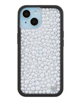 Wildflower iPhone case 15 Pearl White Cute