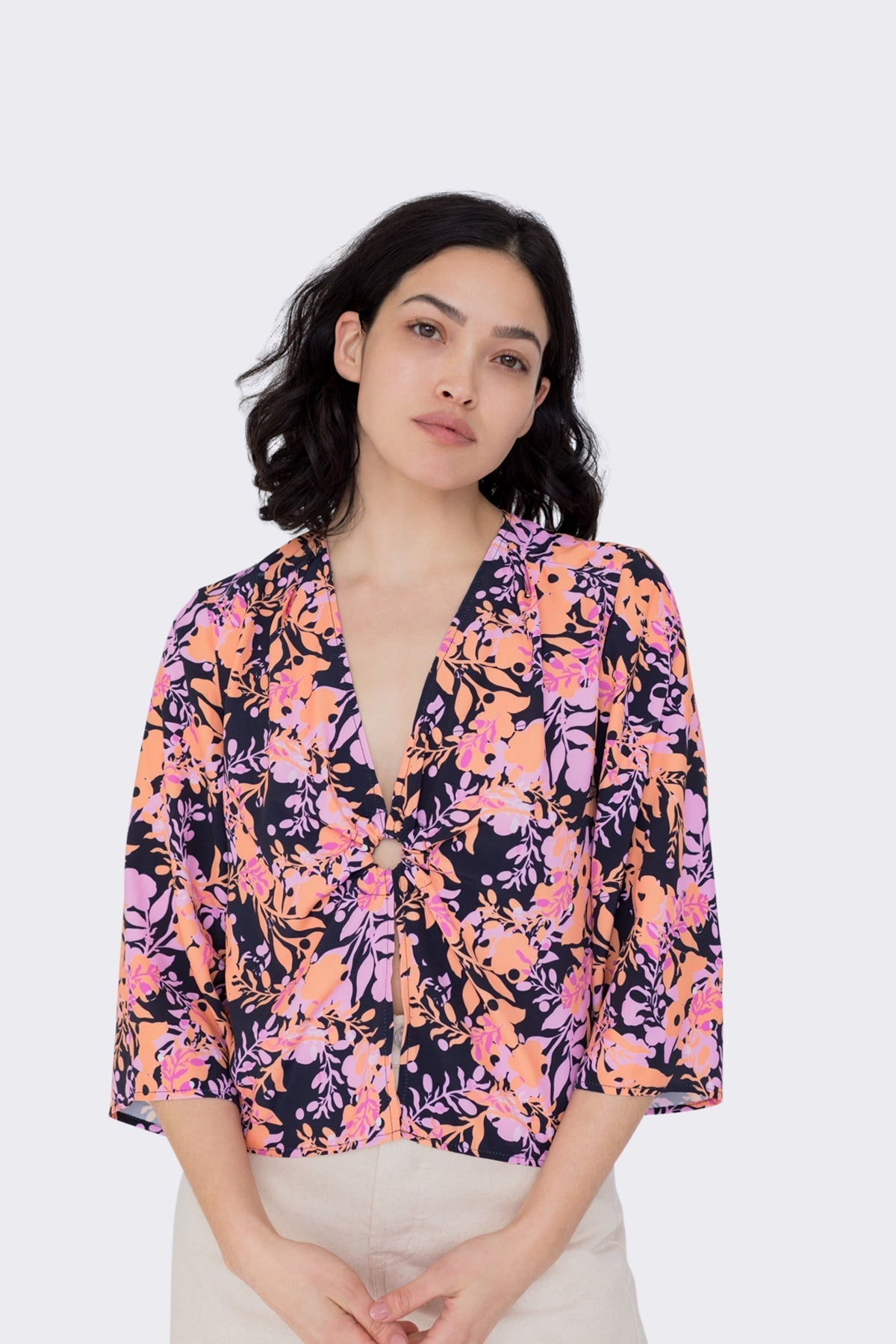 WRAY - Libra Top - Night Garden -