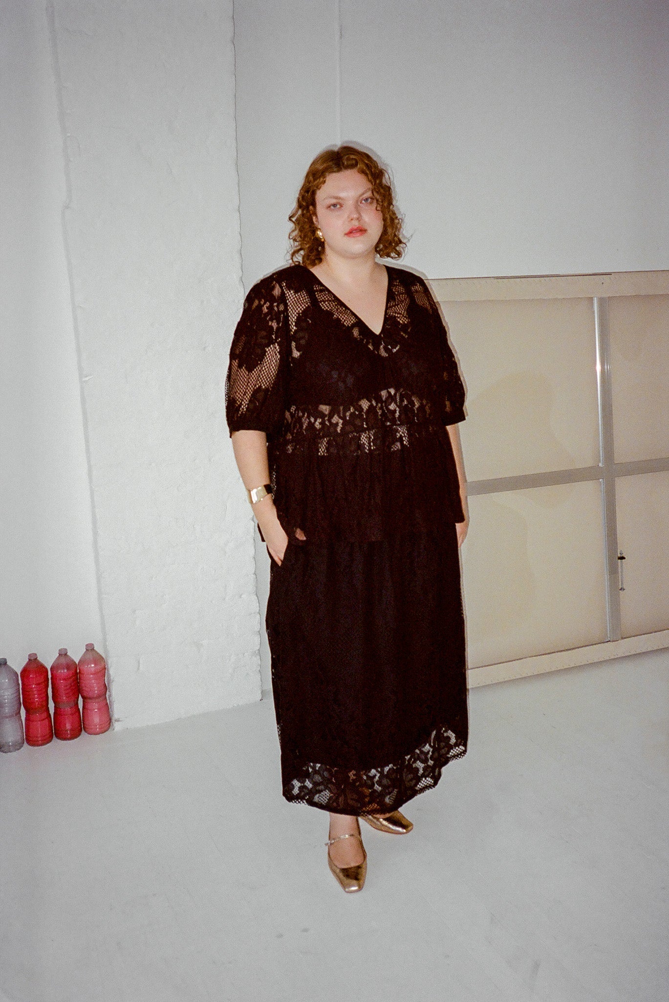 WRAY - Lulu Skirt - Midnight Lace -