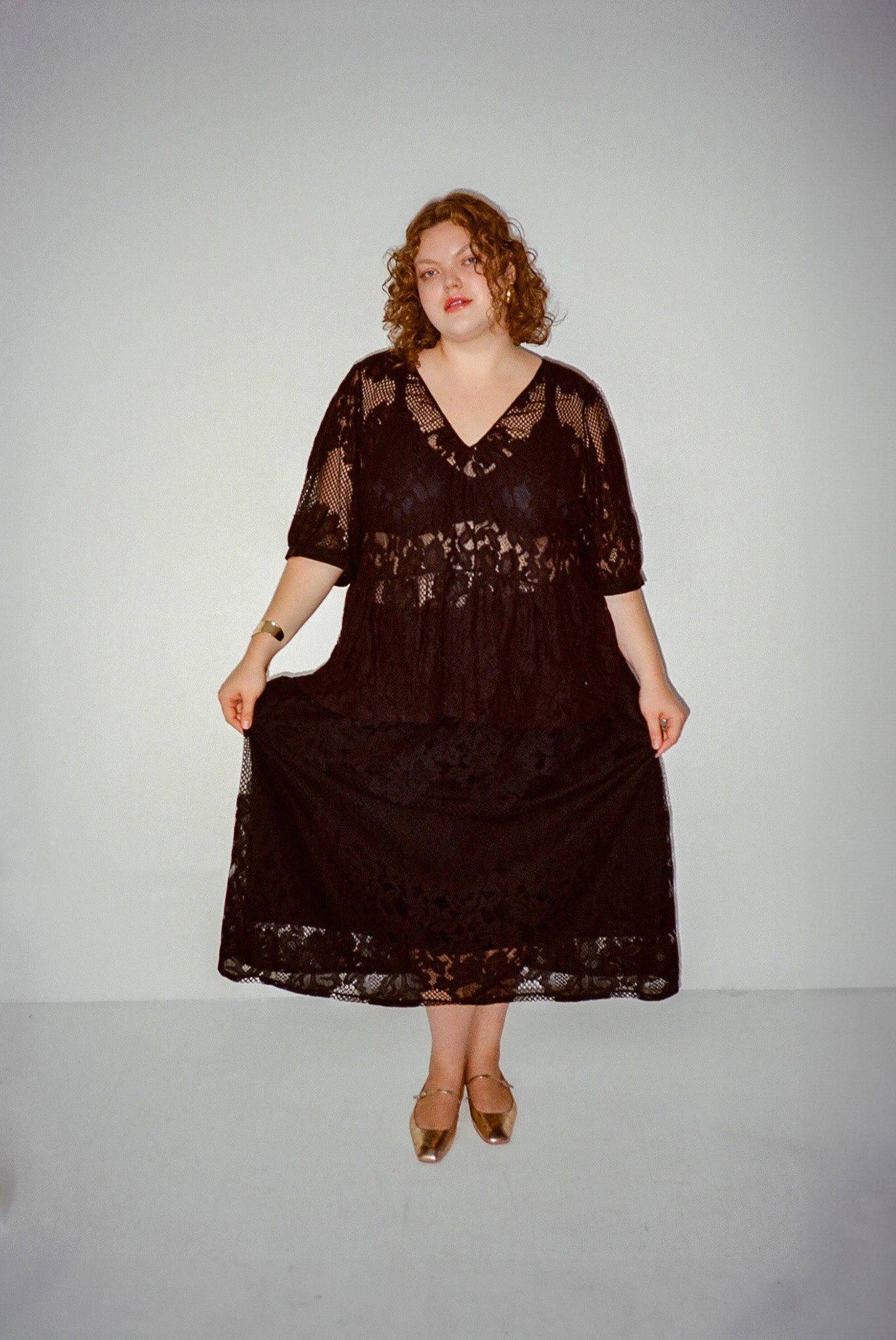 WRAY - Lulu Skirt - Midnight Lace -