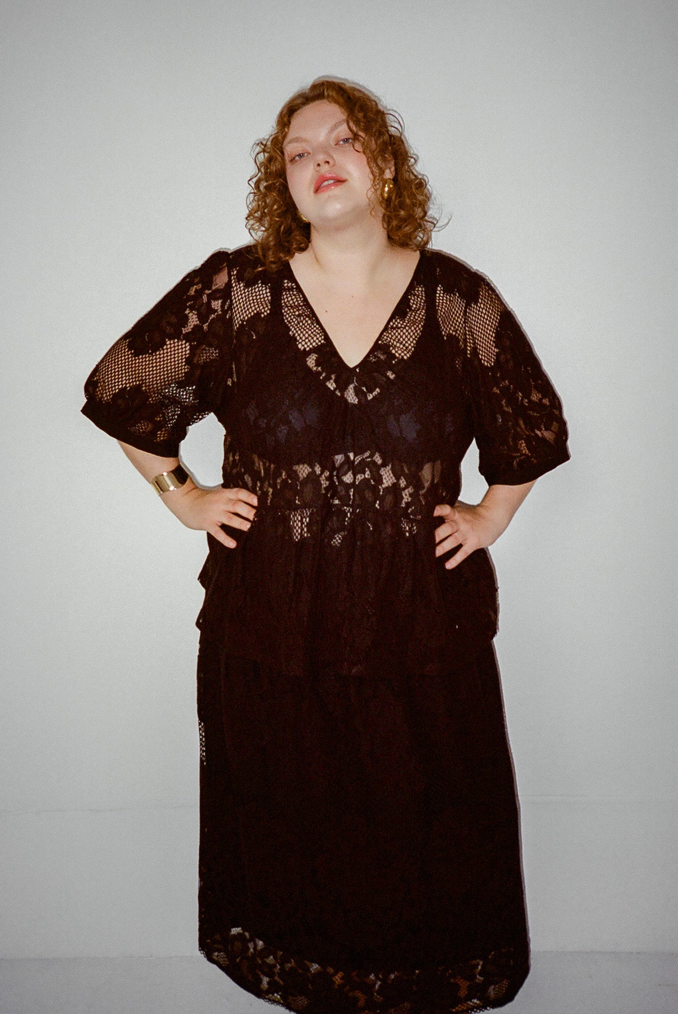 WRAY - Lulu Skirt - Midnight Lace -