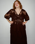 WRAY - Lulu Skirt - Midnight Lace -