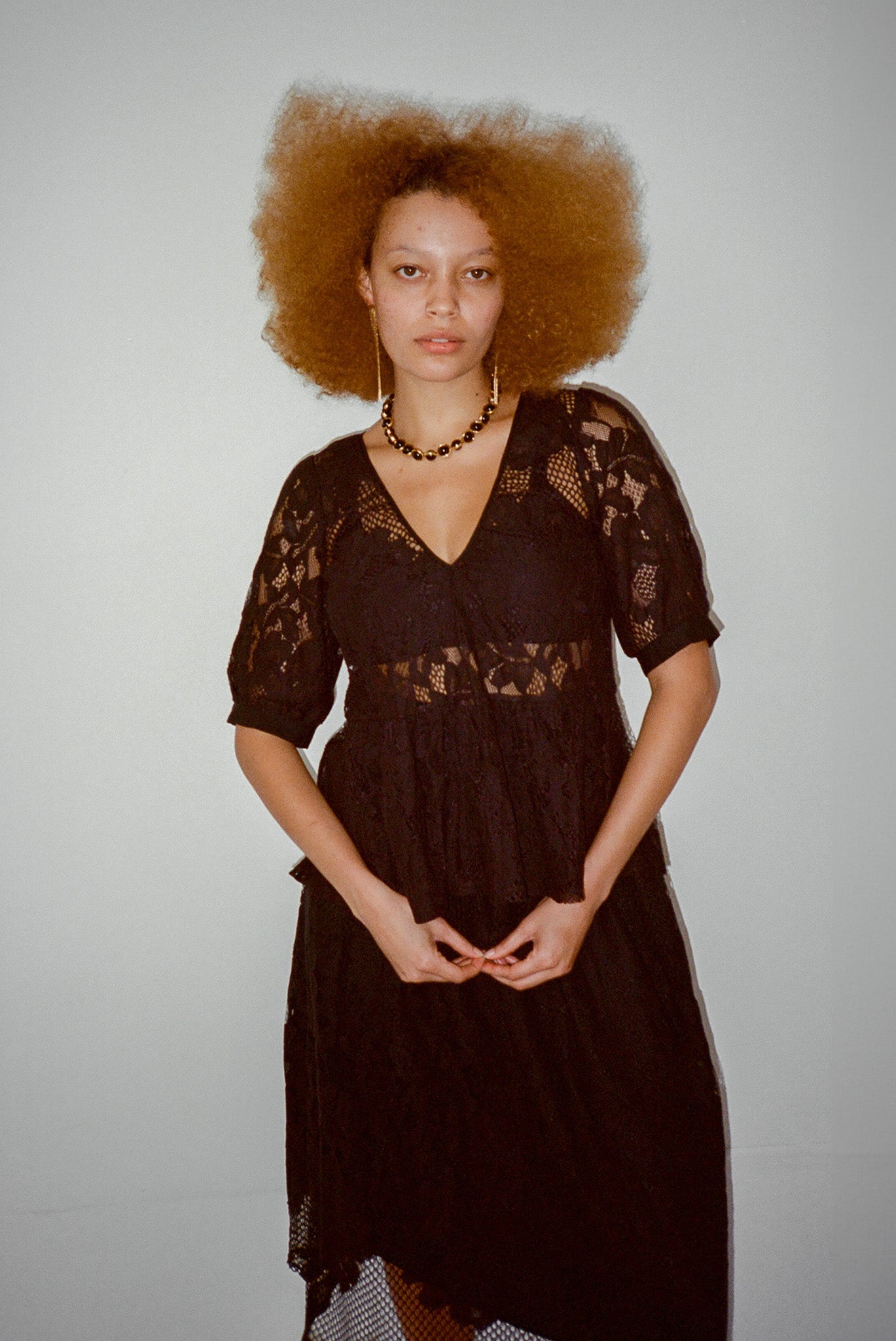WRAY - Lulu Skirt - Midnight Lace -