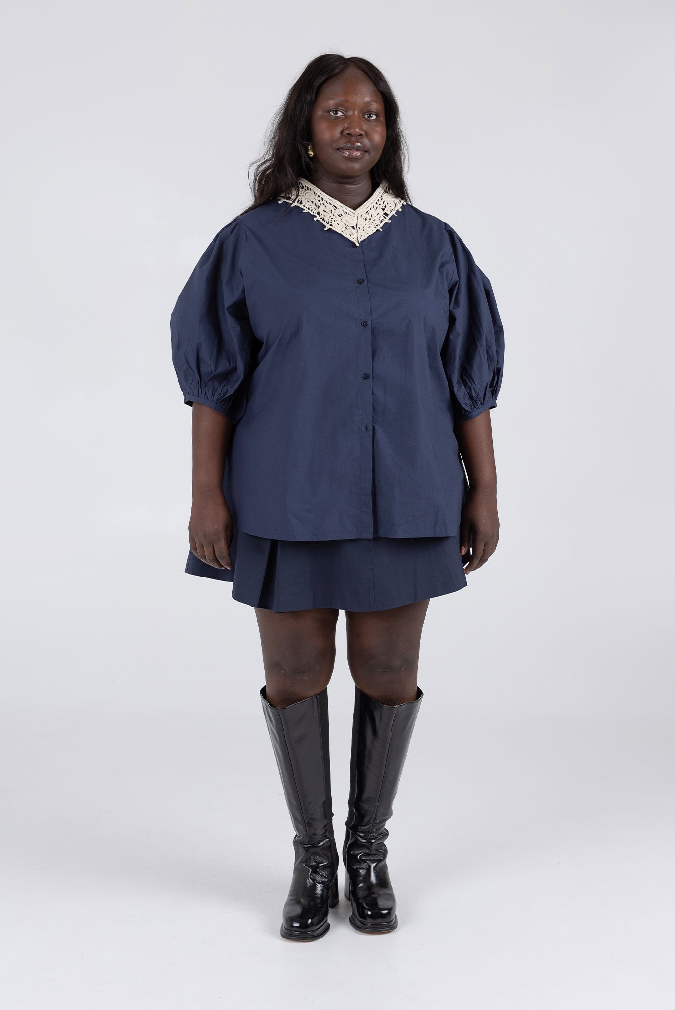 WRAY - Emma Top - Navy -