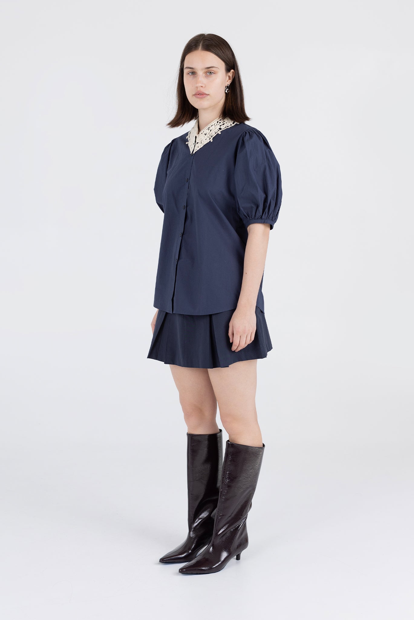 WRAY - Emma Top - Navy -