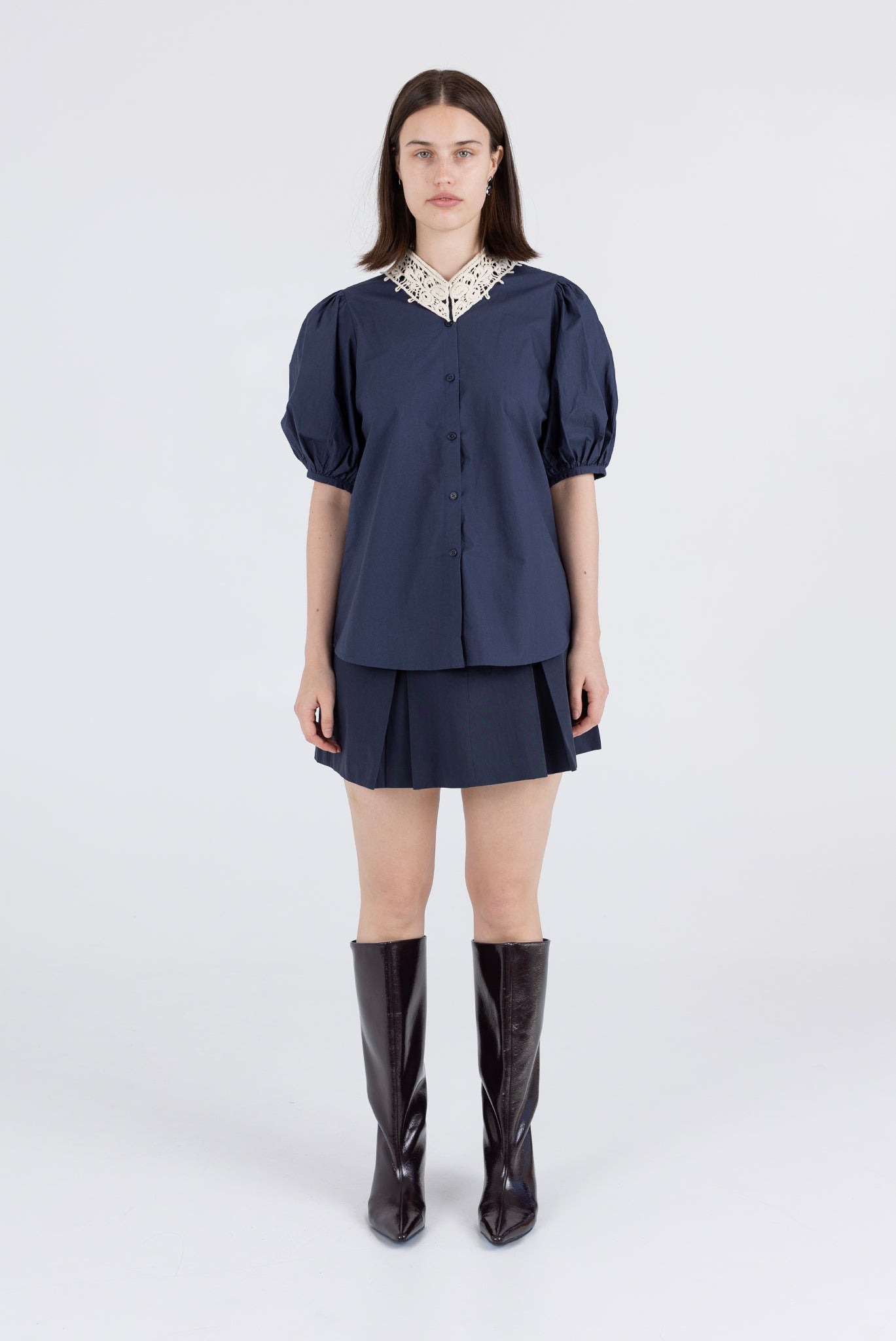 WRAY - Emma Top - Navy -