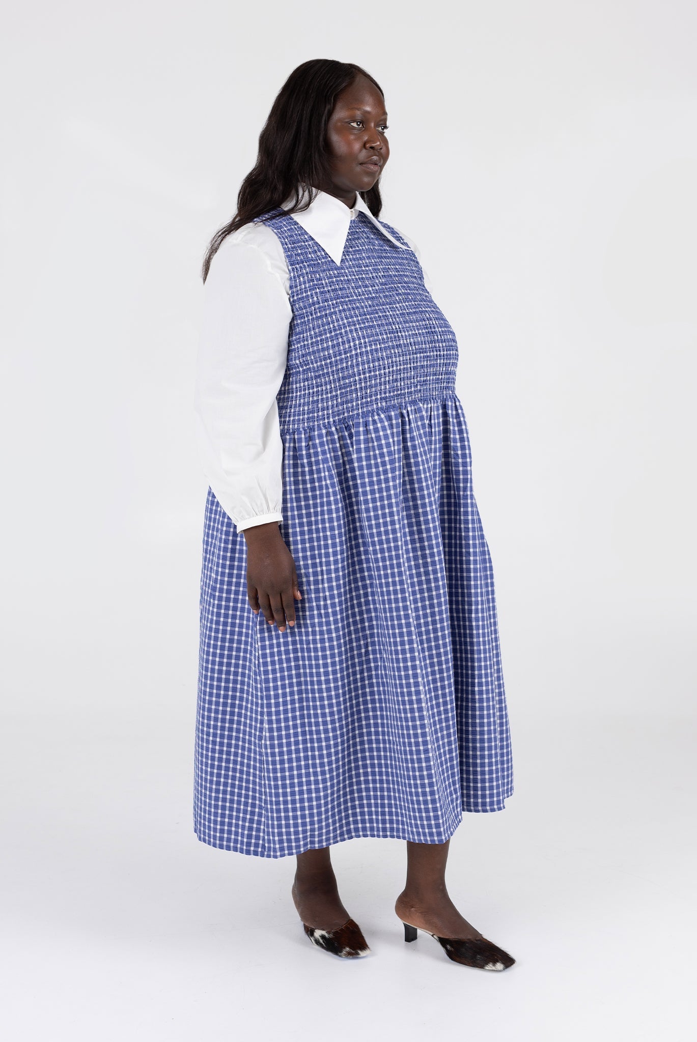 WRAY - Flor Dress - Weekend Plaid -