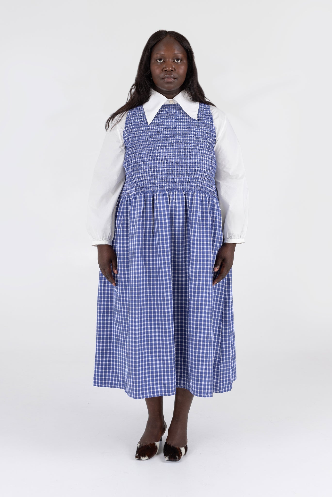 WRAY - Flor Dress - Weekend Plaid -