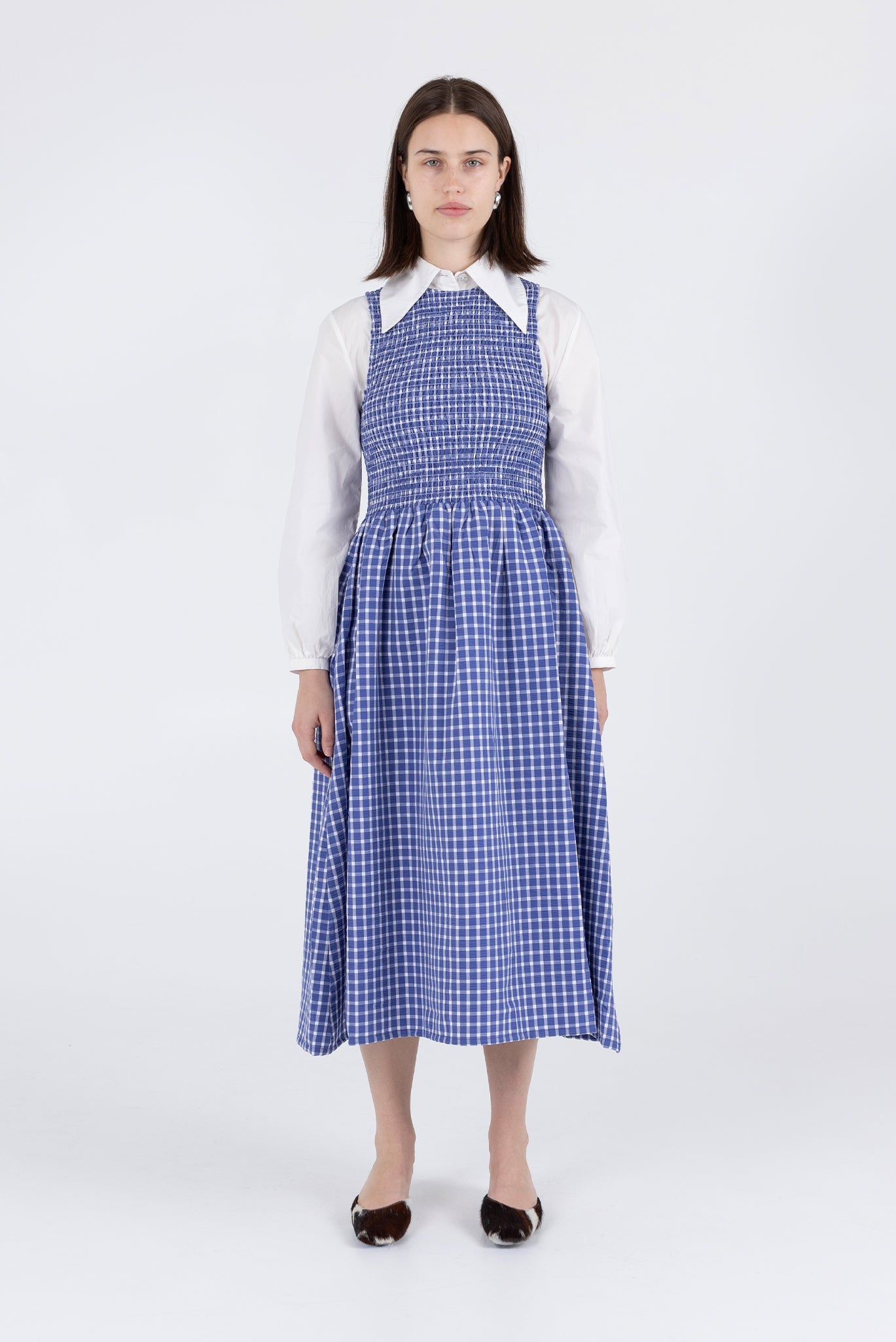 WRAY - Flor Dress - Weekend Plaid -