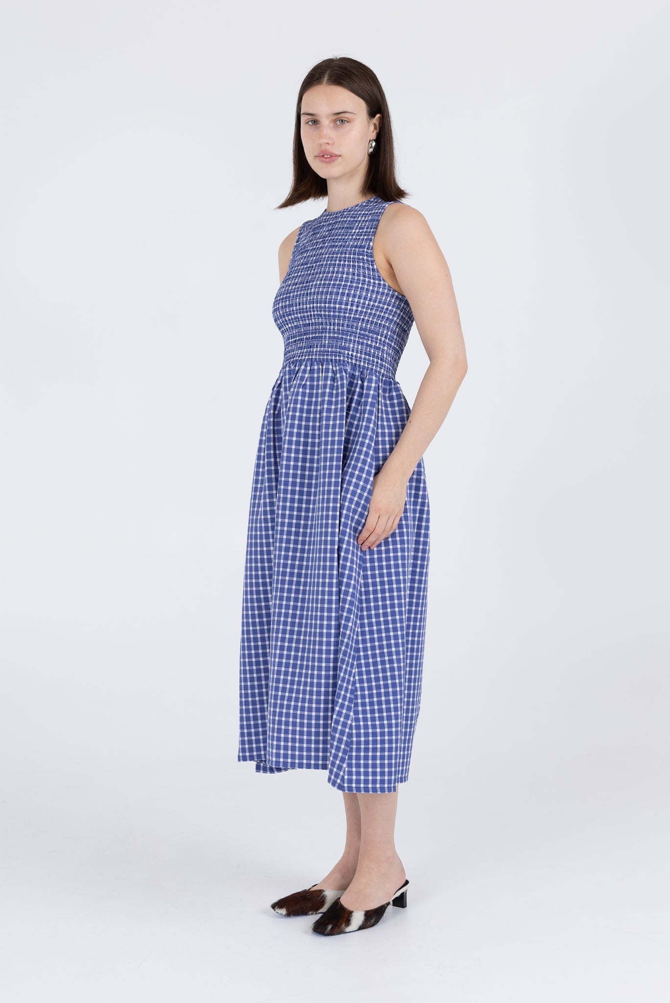 WRAY - Flor Dress - Weekend Plaid -