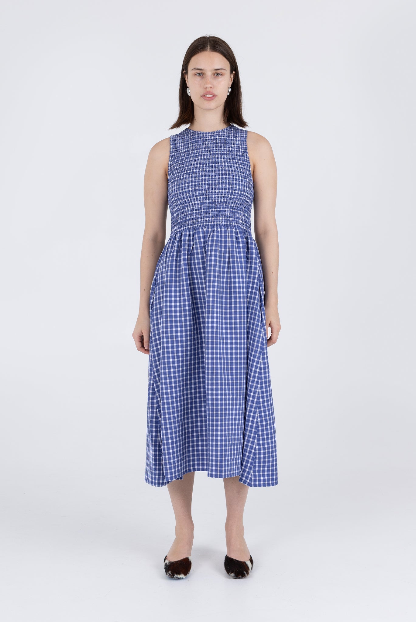WRAY - Flor Dress - Weekend Plaid -