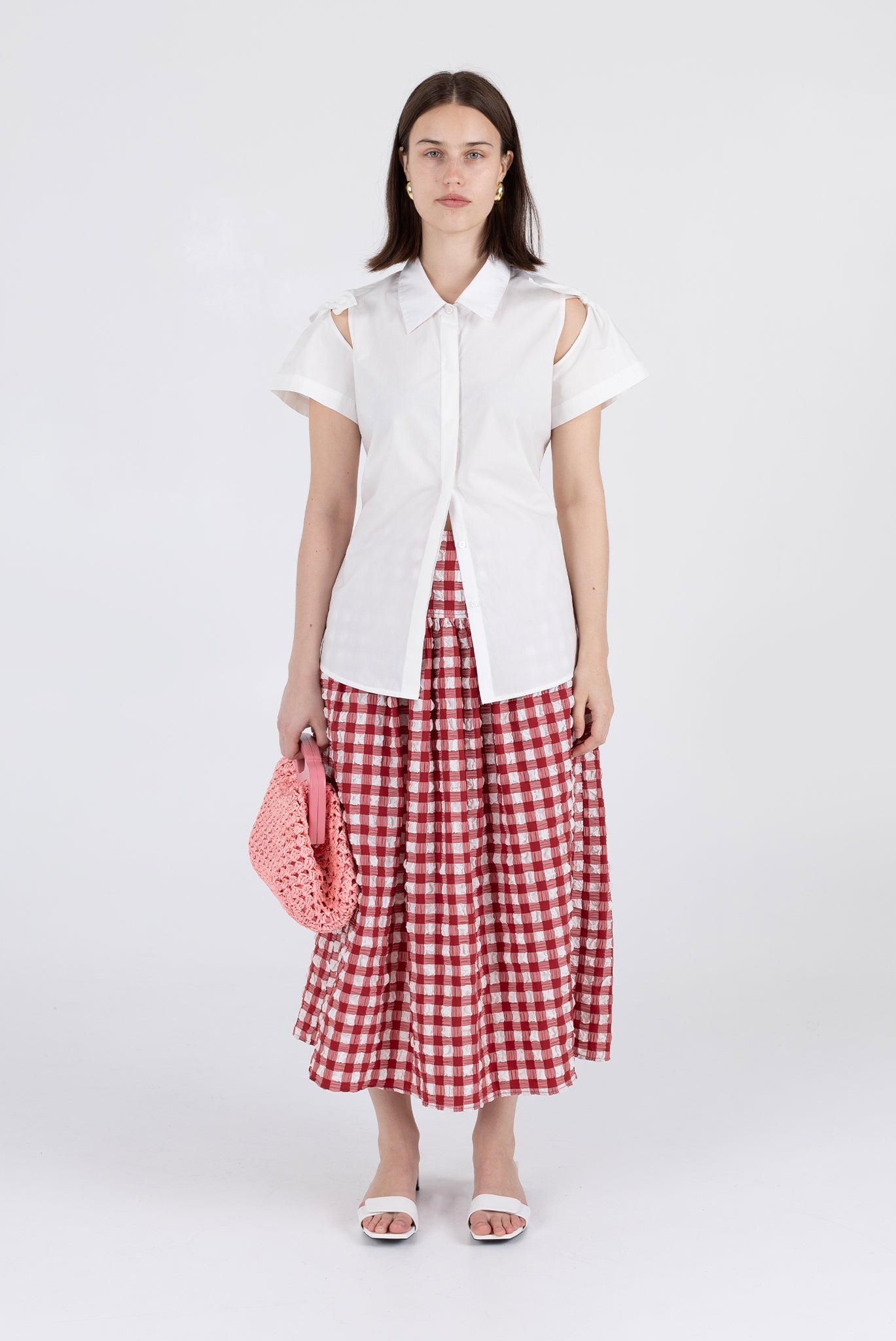 WRAY - Kerchief Top - Salt -