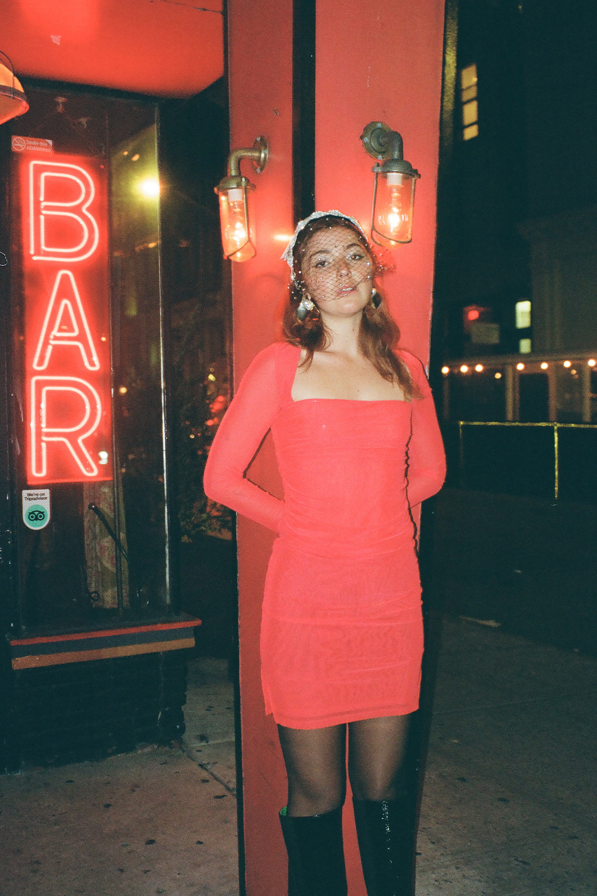 WRAY - Marilis Dress - Tomato -