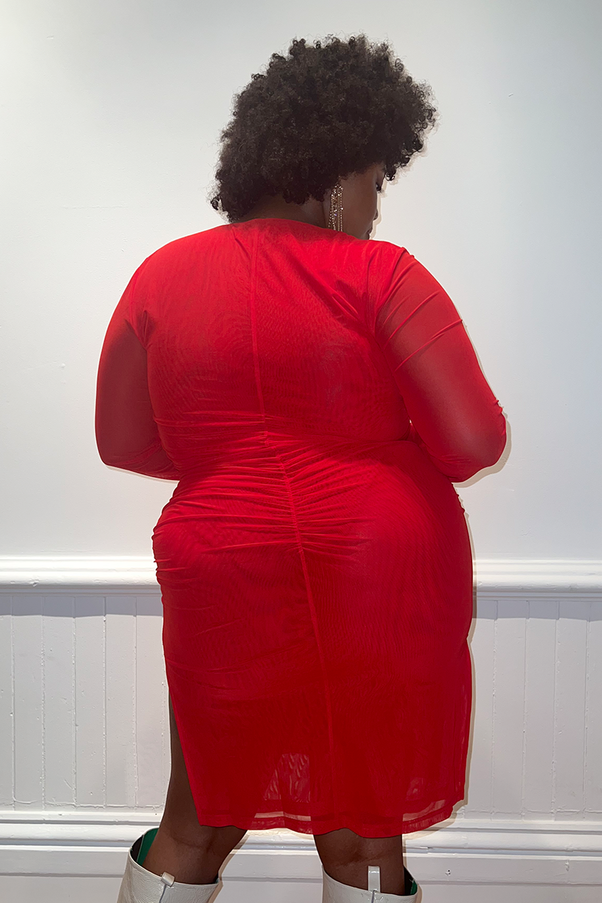 WRAY - Marilis Dress - Tomato -