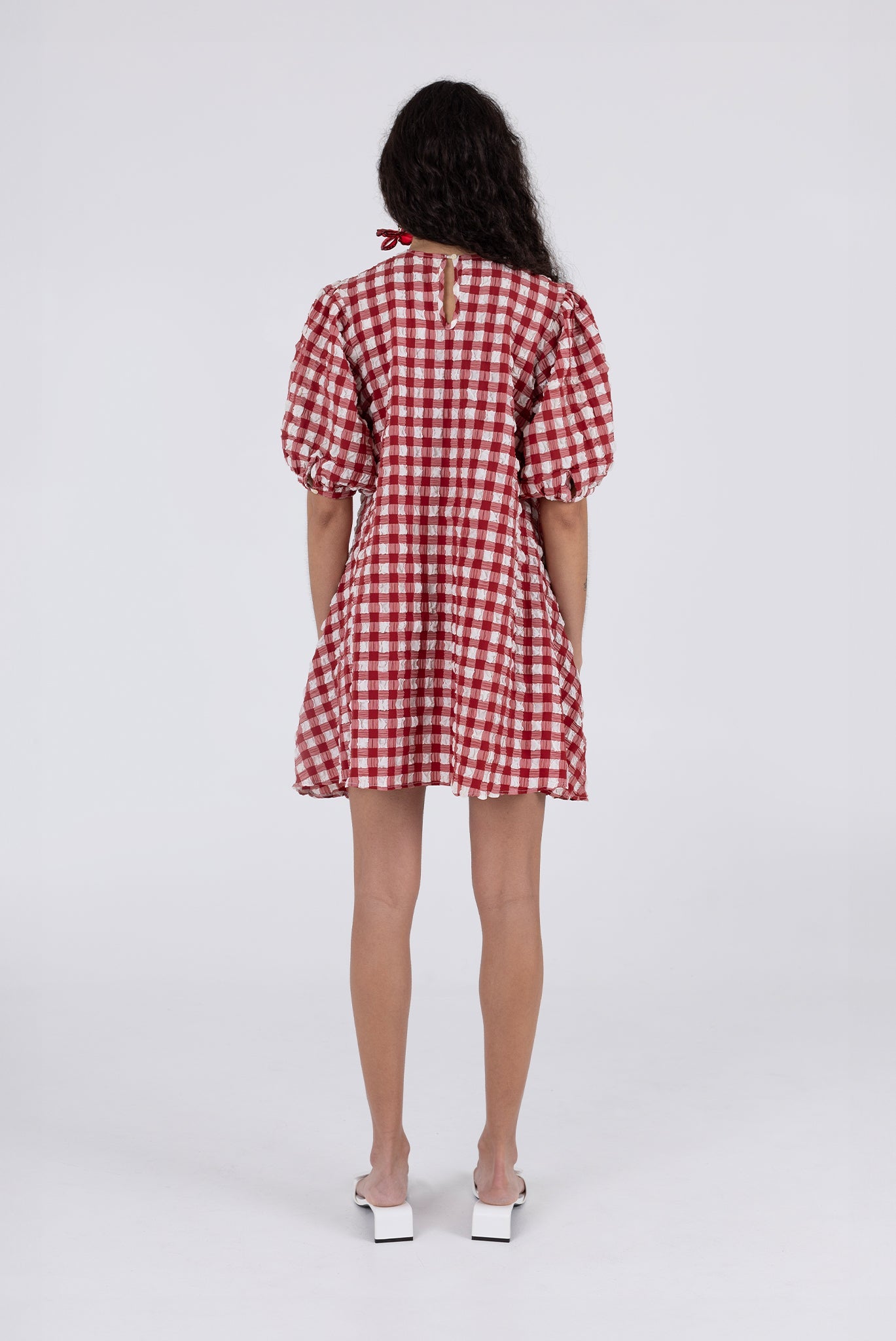 WRAY - Orion Dress - Lipstick Check -