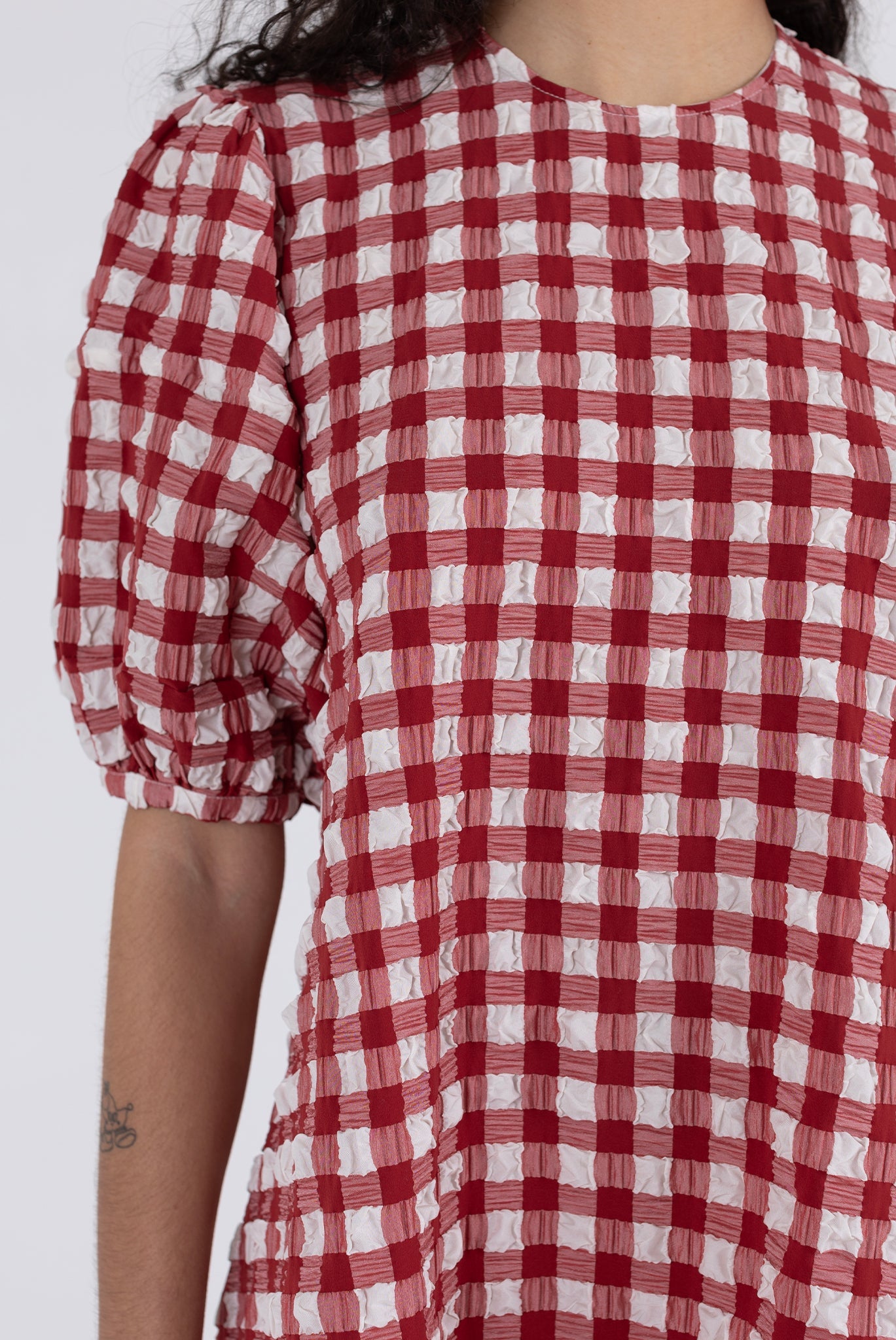 WRAY - Orion Dress - Lipstick Check -