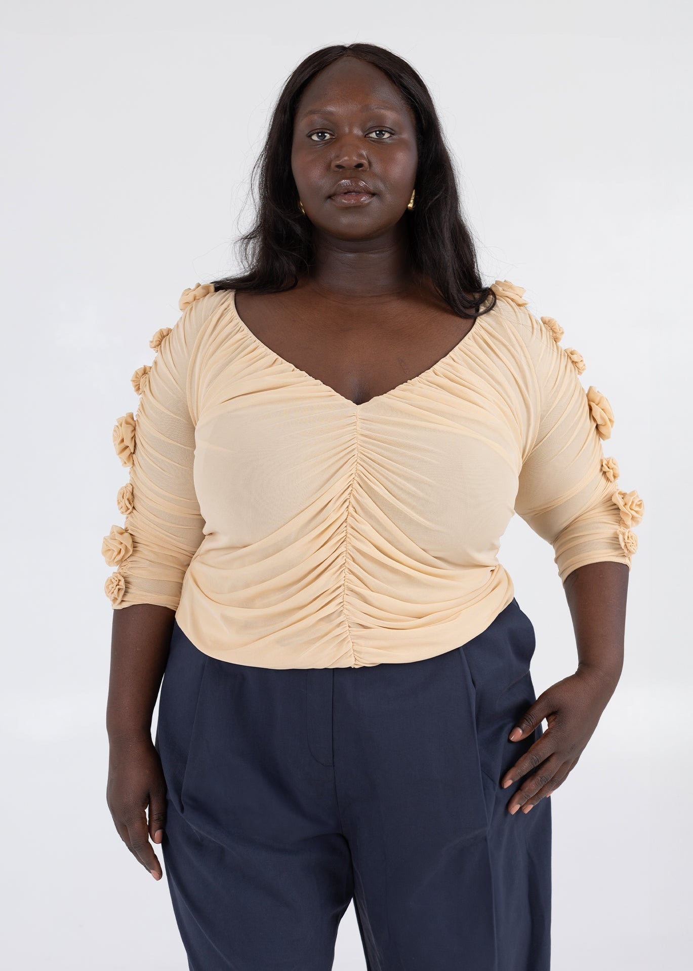 WRAY - Rose Top - Vanilla -