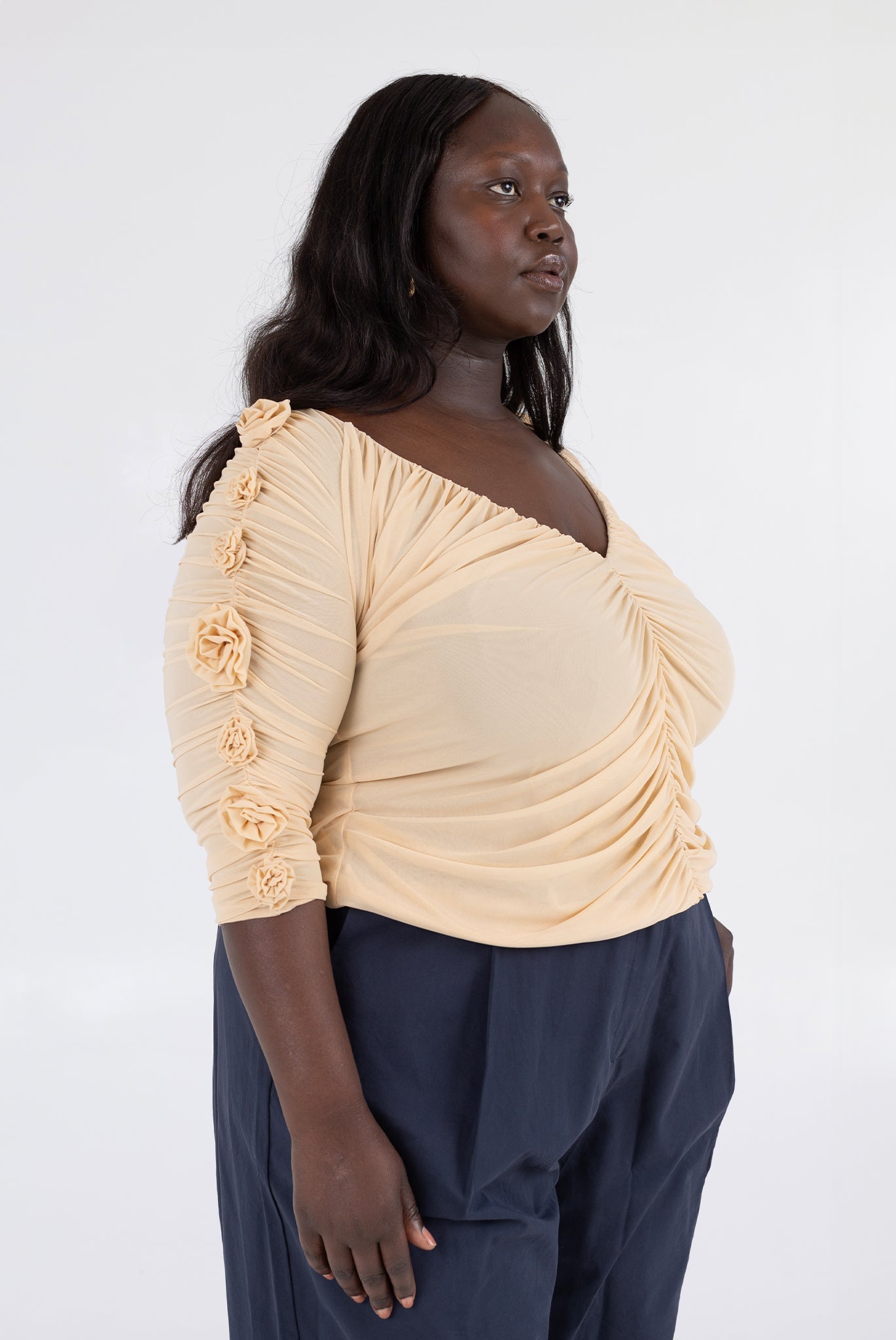 WRAY - Rose Top - Vanilla -